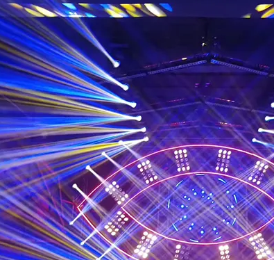 南充灯光舞美搭建香蕉视频软件制作施工安装